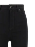 Balenciaga Schwarze High-Waist-Jeans