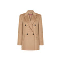 Max Mara Brauner Blazer aus Wolle