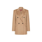 Max Mara Brauner Blazer aus Wolle
