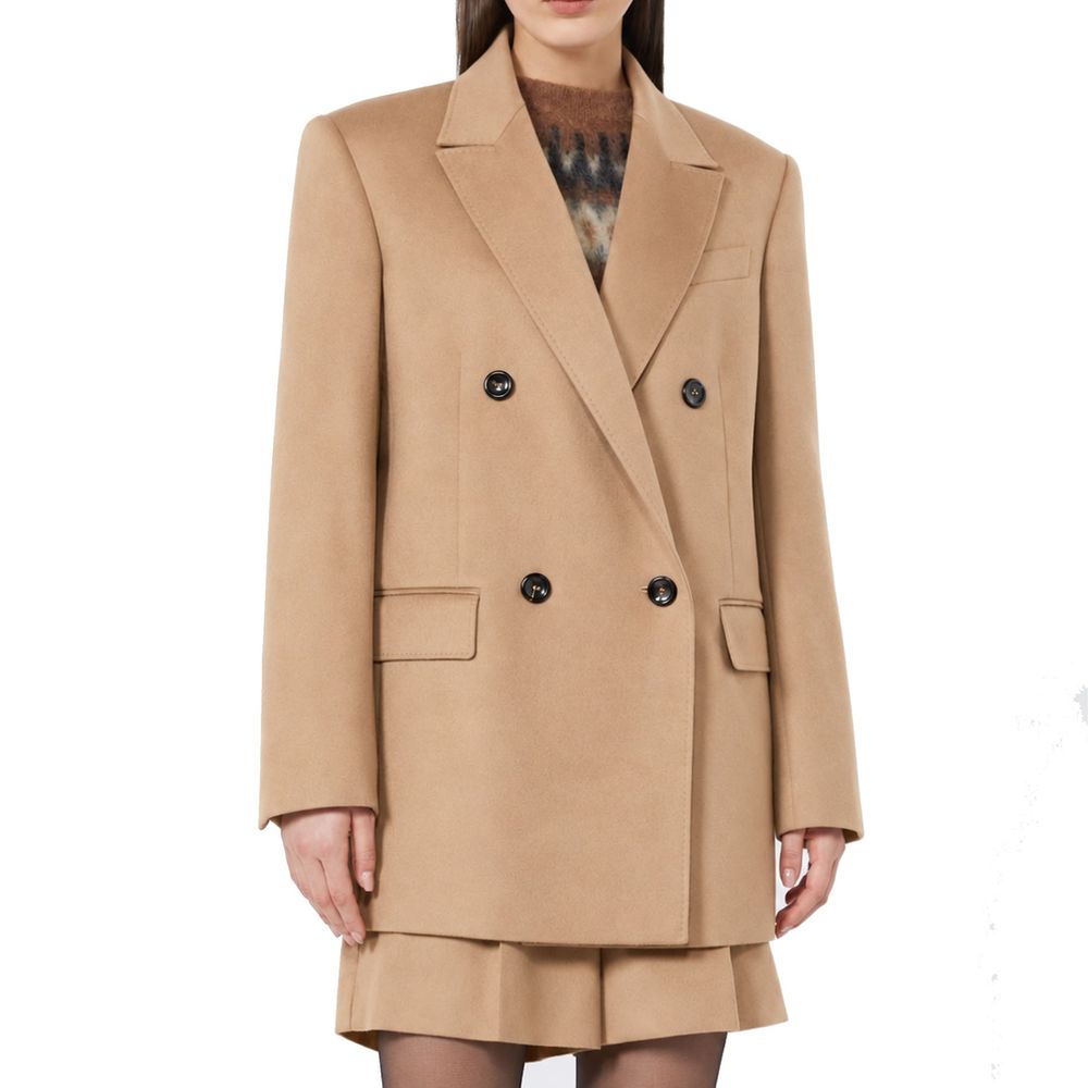 Max Mara Brauner Blazer aus Wolle