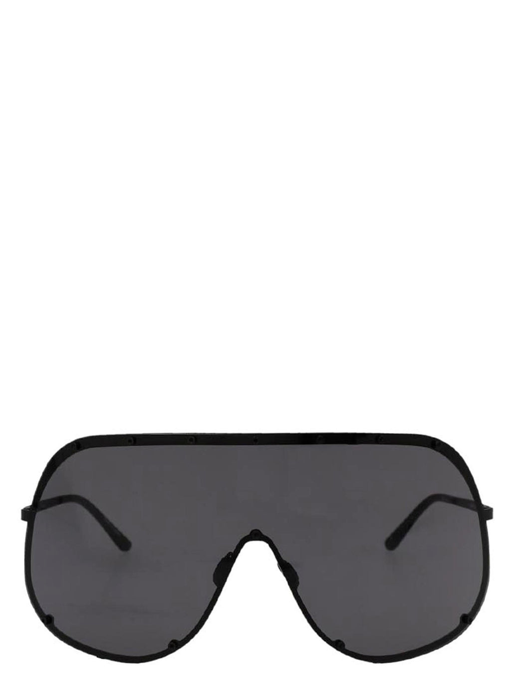 Rick Owens Schwarze Sonnenbrille
