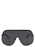 Rick Owens Schwarze Sonnenbrille
