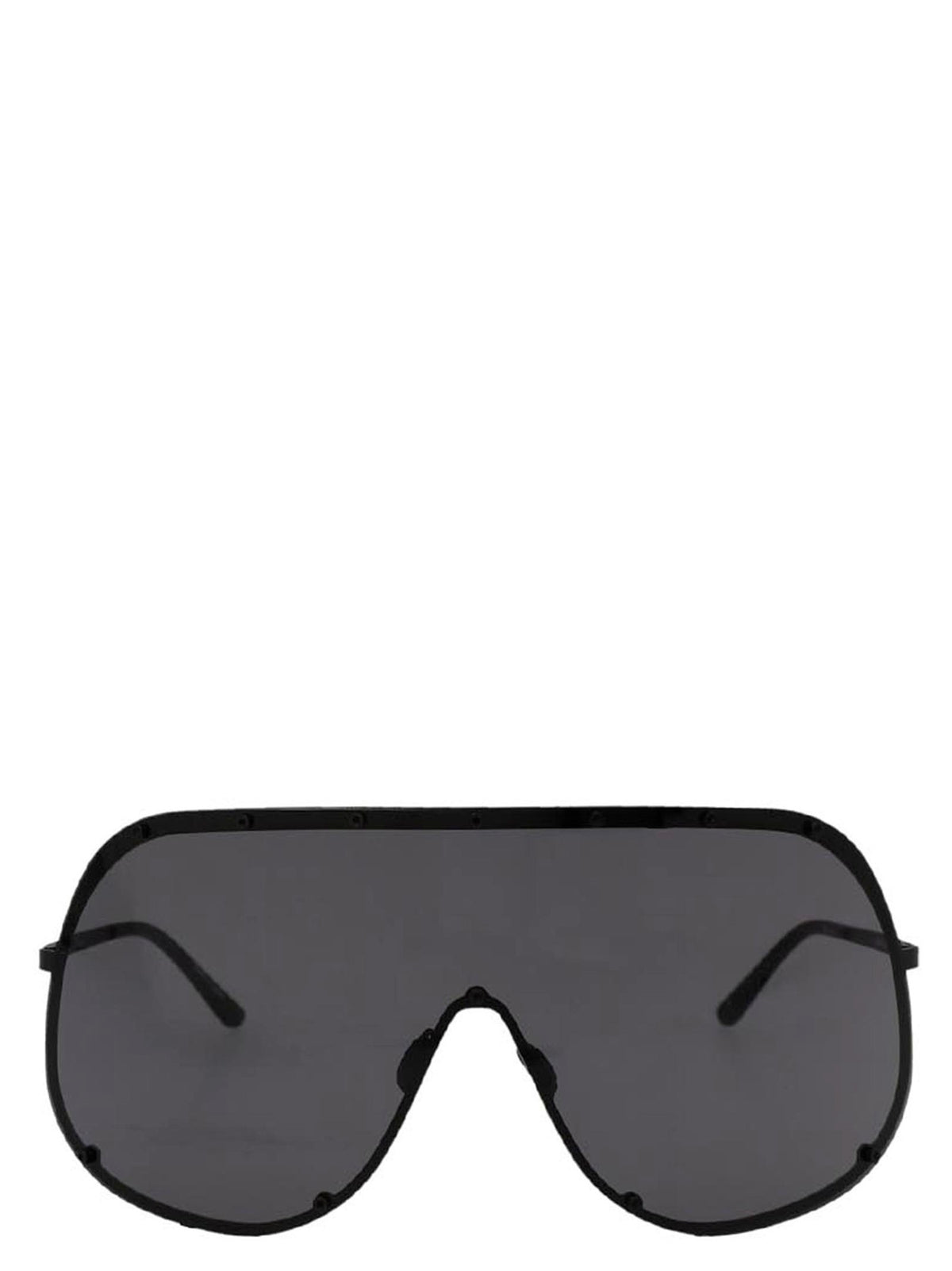 Rick Owens Schwarze Sonnenbrille