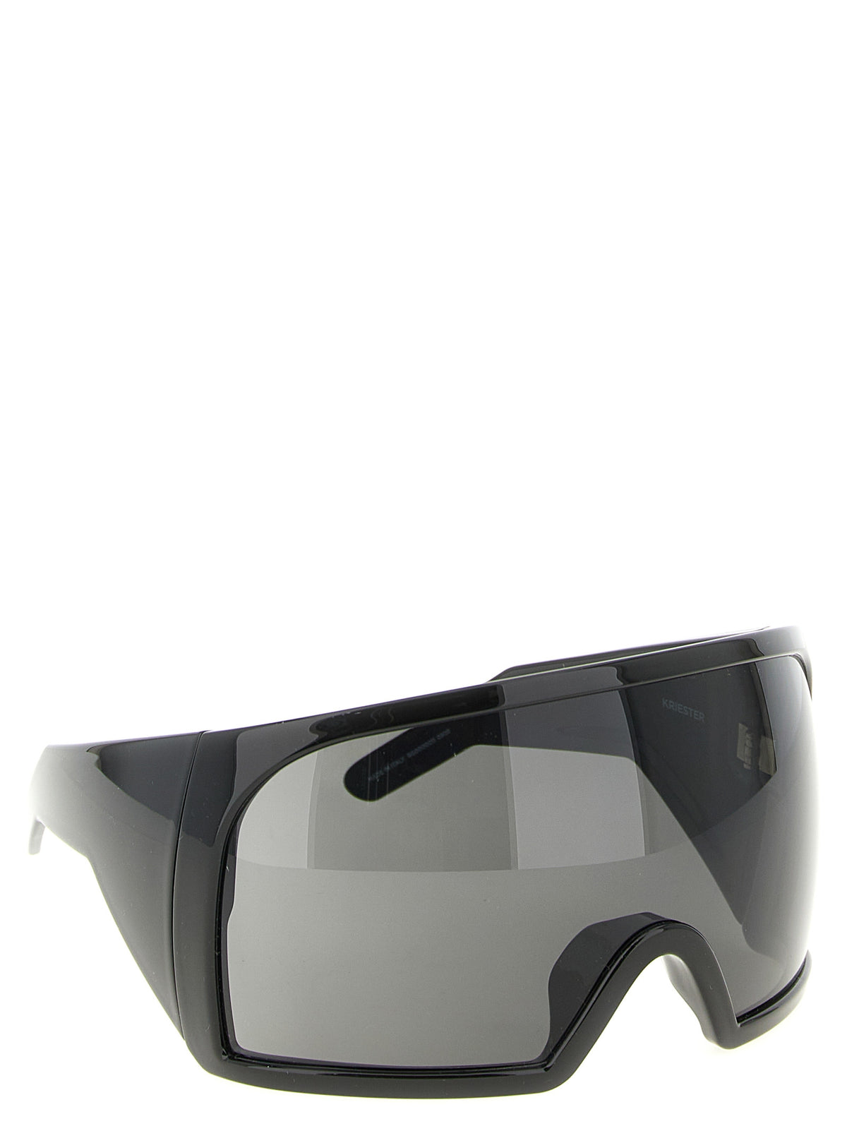 Rick Owens Schwarze Sonnenbrille