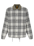 MONCLER GENIUS Graue lange Jacke