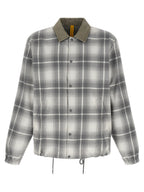MONCLER GENIUS Graue lange Jacke