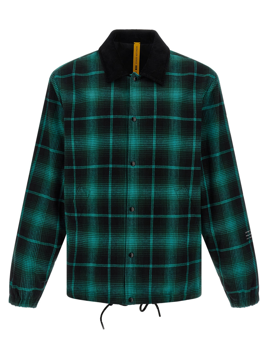 MONCLER GENIUS Zweifarbige lange Jacke