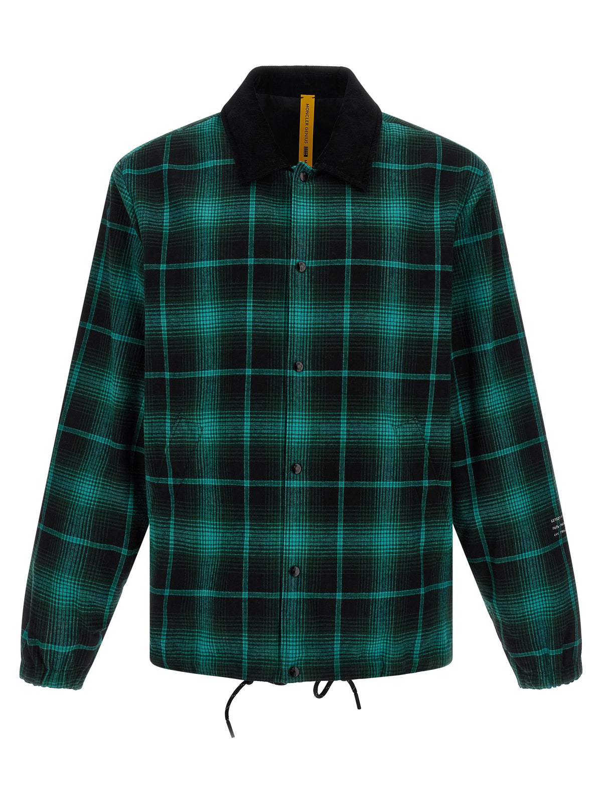 MONCLER GENIUS Zweifarbige lange Jacke