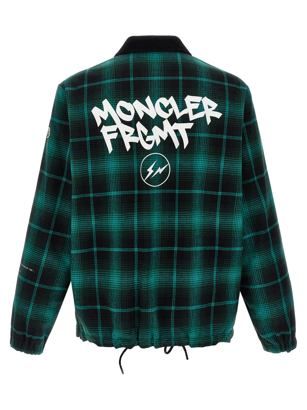 MONCLER GENIUS Zweifarbige lange Jacke