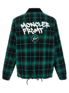 MONCLER GENIUS Zweifarbige lange Jacke