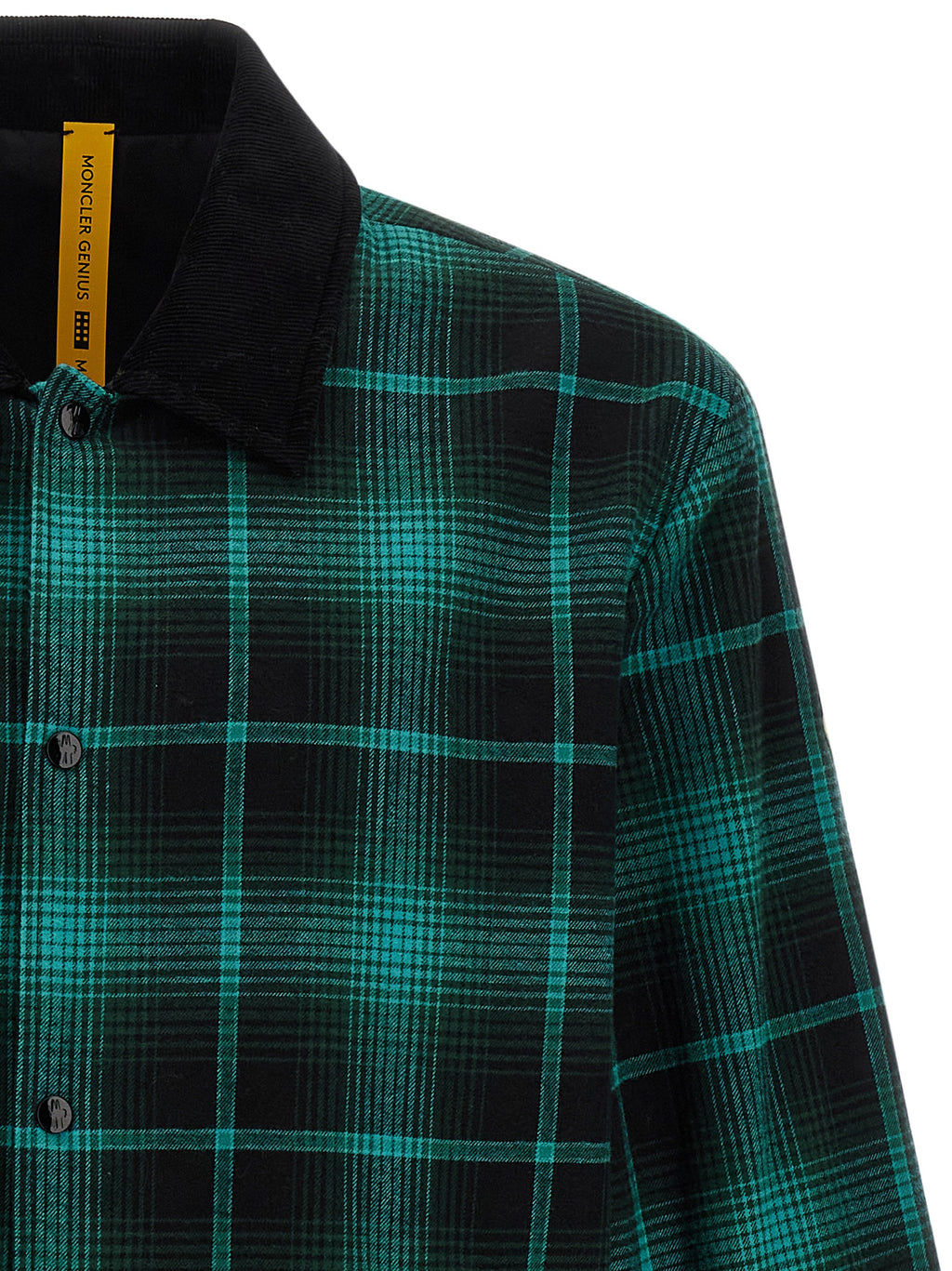 MONCLER GENIUS Zweifarbige lange Jacke