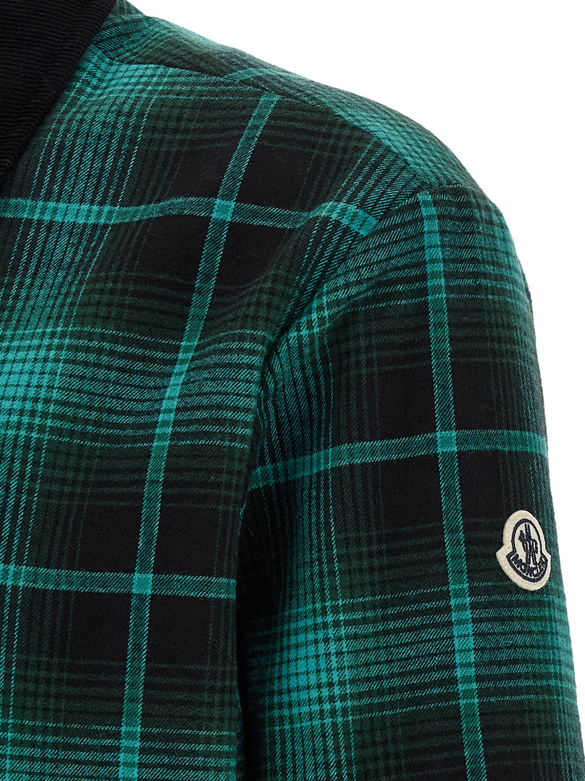 MONCLER GENIUS Zweifarbige lange Jacke