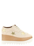 Stella McCartney Weiße Keilsandalen