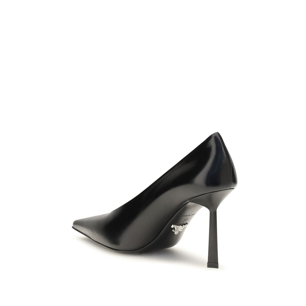 Prada Schwarze Pumps aus Leder
