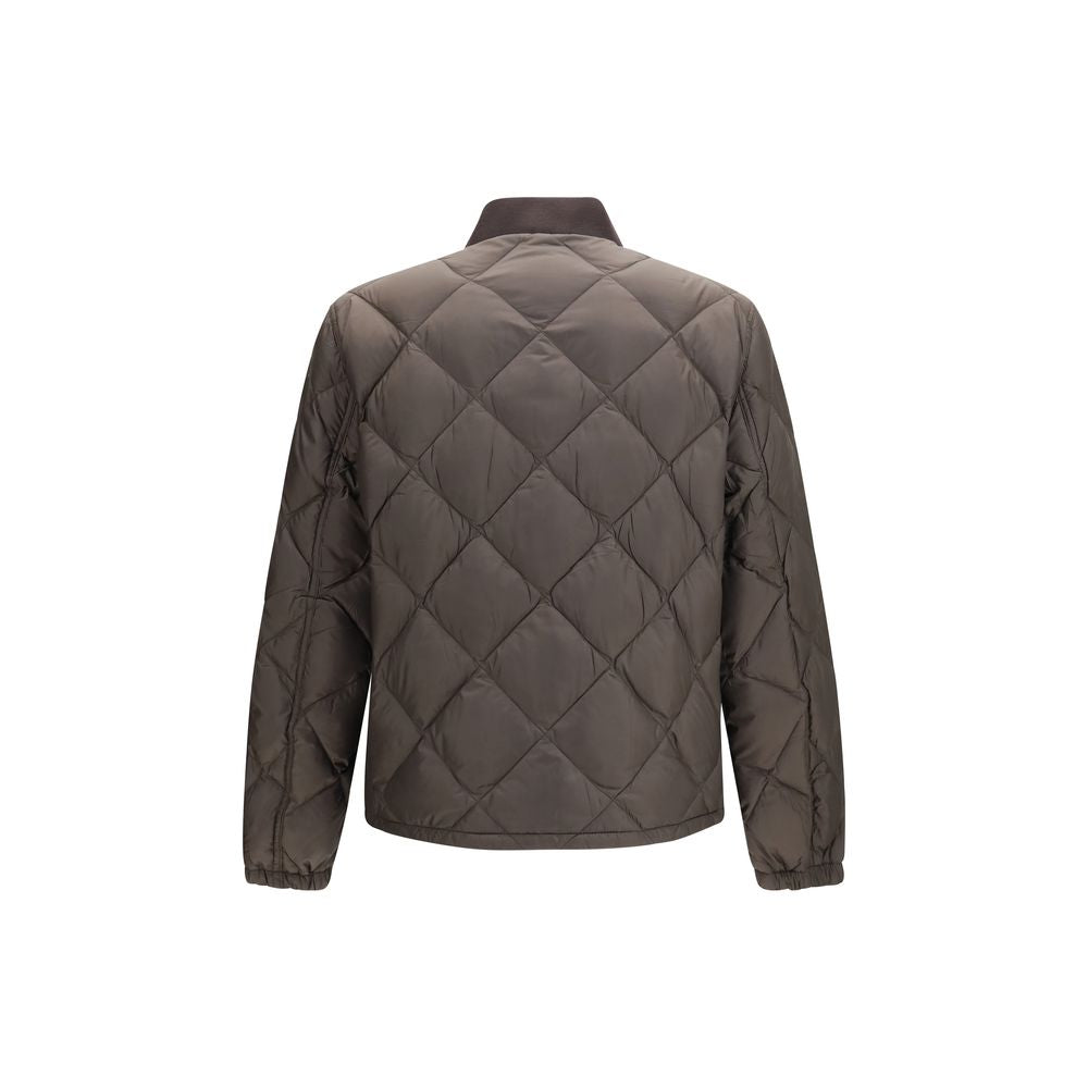Prada Zweifarbige lange Jacke