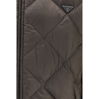 Prada Zweifarbige lange Jacke