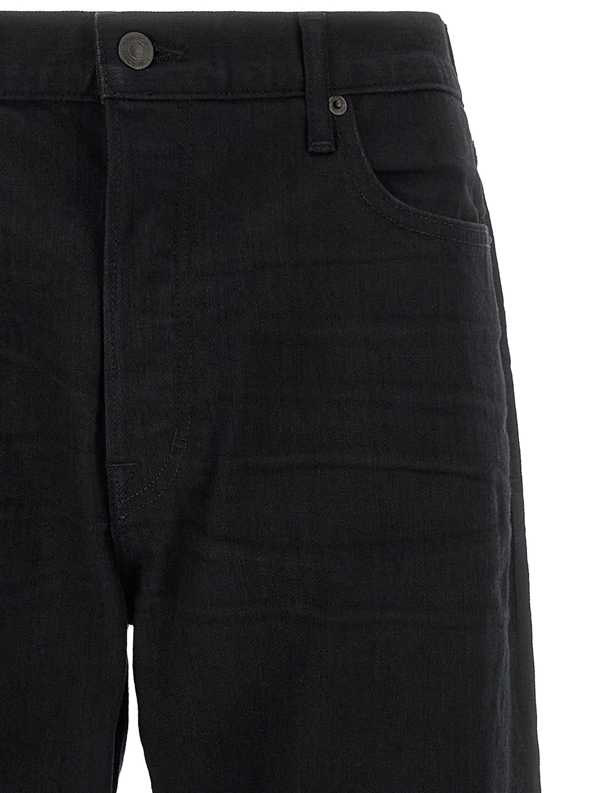 Tom Ford Schwarze Straight-Leg-Jeans