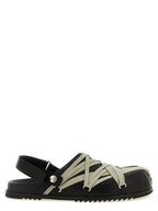 Rick Owens Schwarze Mules