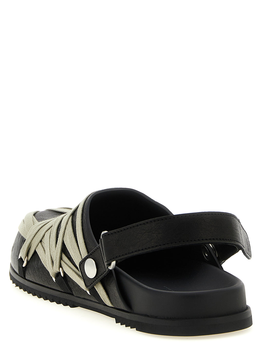 Rick Owens Schwarze Mules