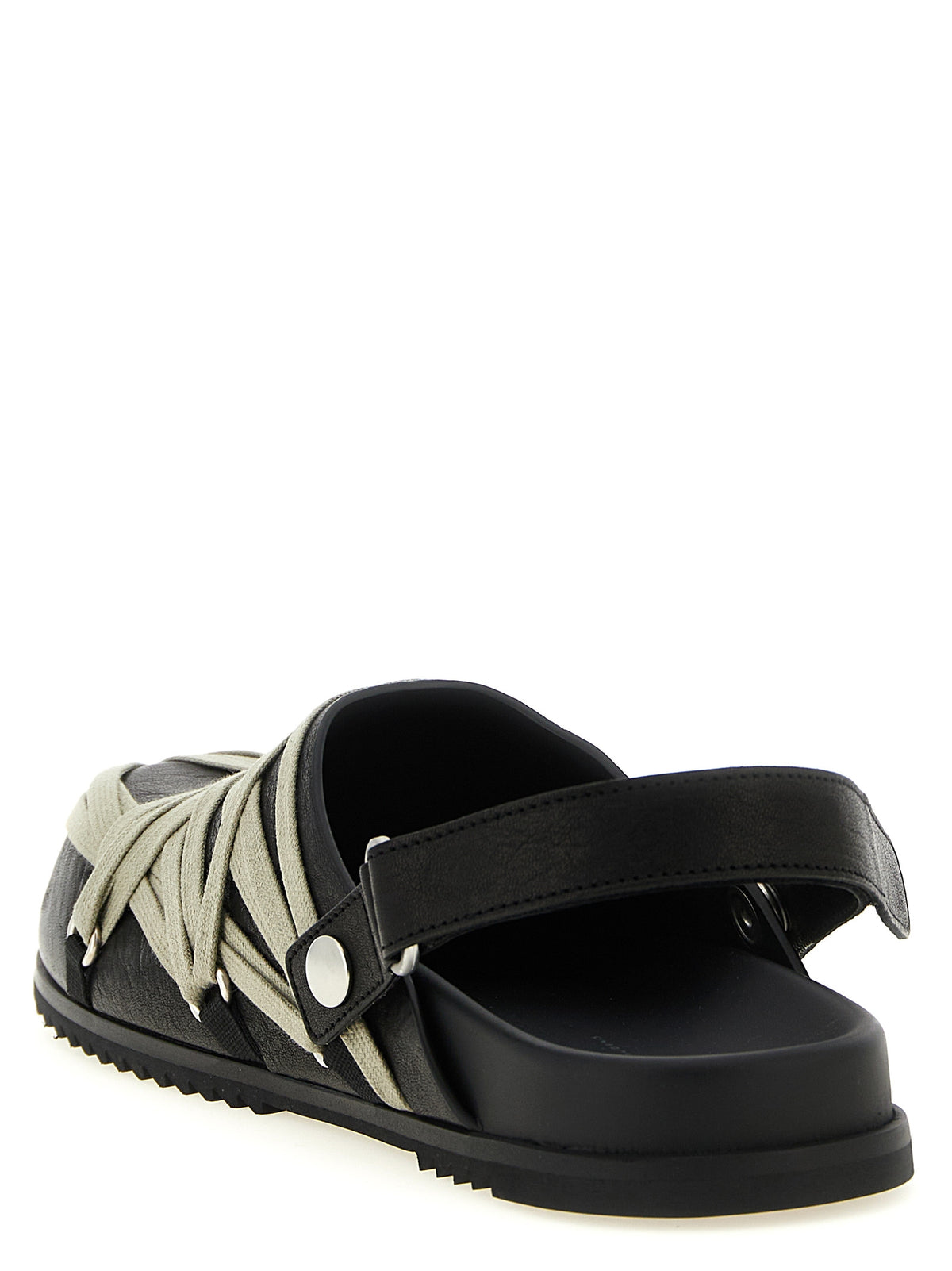 Rick Owens Schwarze Mules