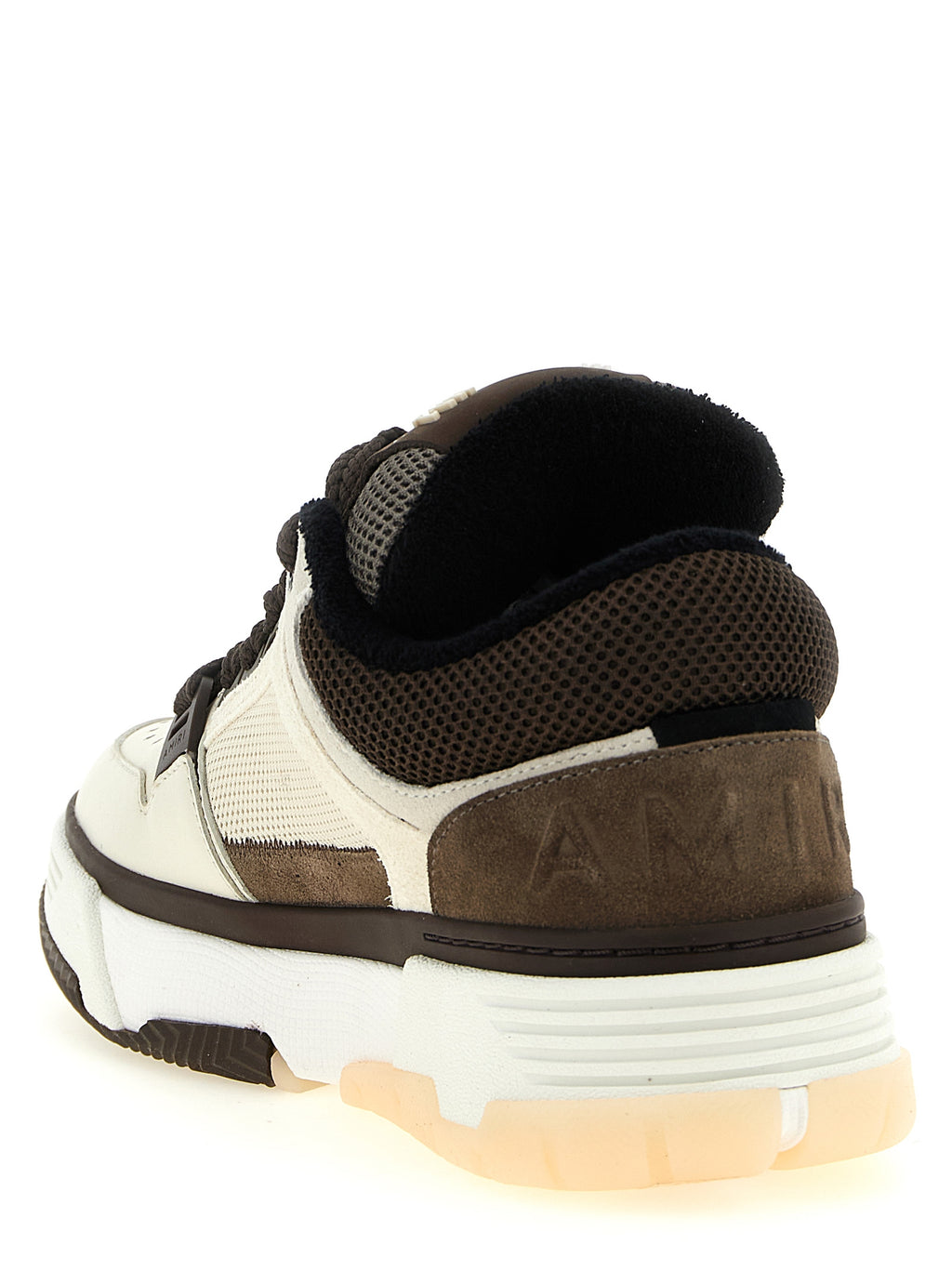 Amiri Braune Chunky-Sneaker aus Kalbsleder