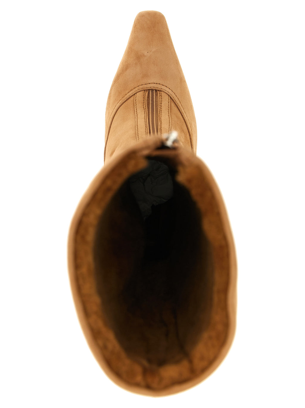 Jimmy Choo Beige Stiefel aus Lammleder
