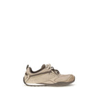 Balenciaga Beige Sneaker aus Wildleder