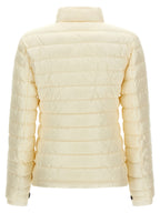 Moncler Grenoble Weiße lange Jacke