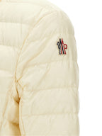 Moncler Grenoble Weiße lange Jacke