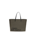 Fendi Zweifarbige Schultertasche