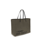 Fendi Zweifarbige Schultertasche