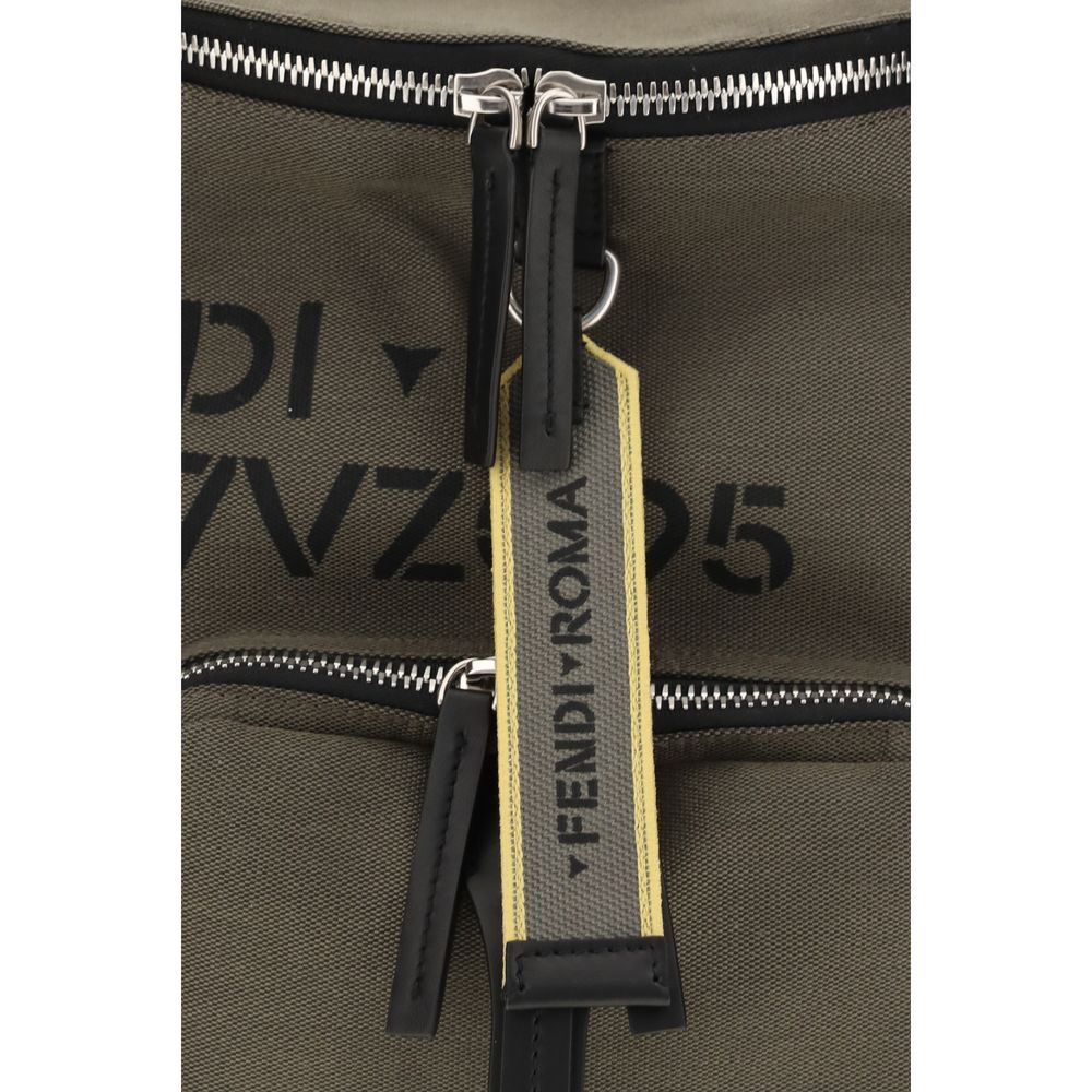 Fendi Zweifarbiger Rucksack