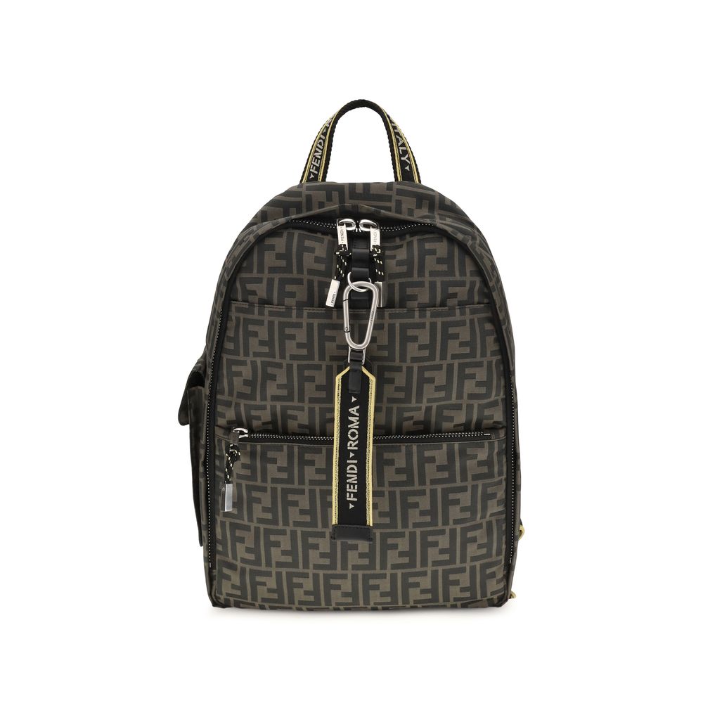 Fendi Brauner Rucksack