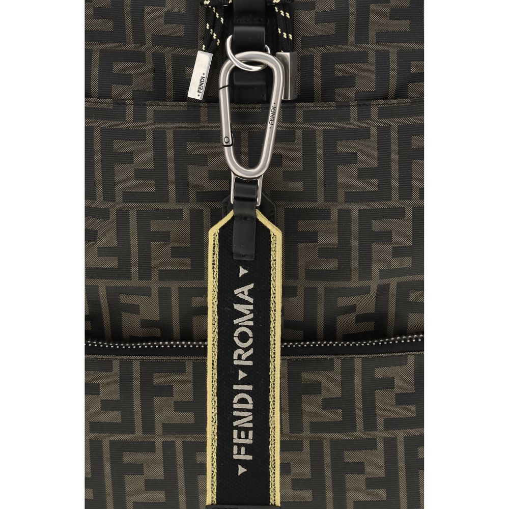 Fendi Brauner Rucksack