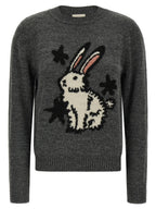 Max Mara Graue Strickjacke
