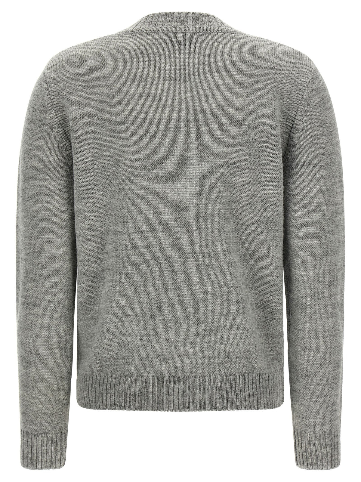 Max Mara Graue Strickjacke