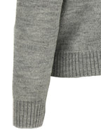 Max Mara Graue Strickjacke
