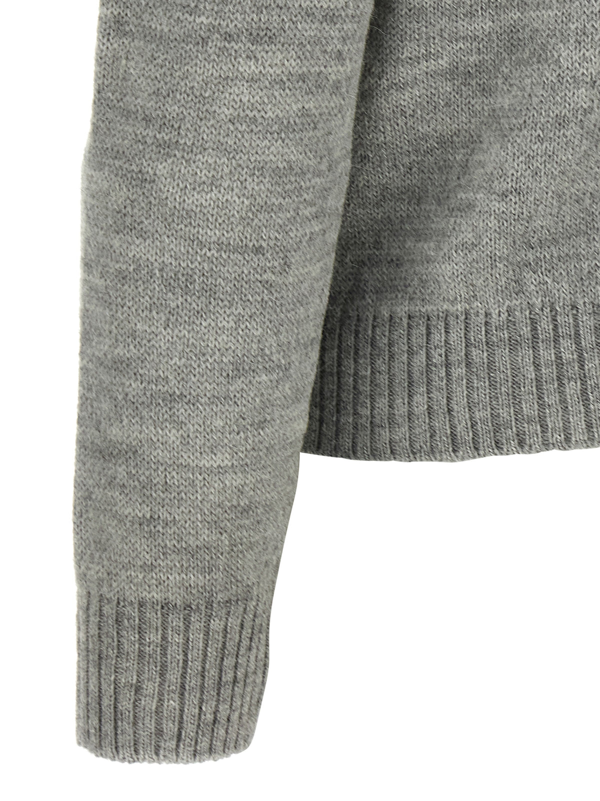 Max Mara Graue Strickjacke