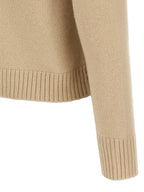 Max Mara Beige Strickjacke aus Wolle