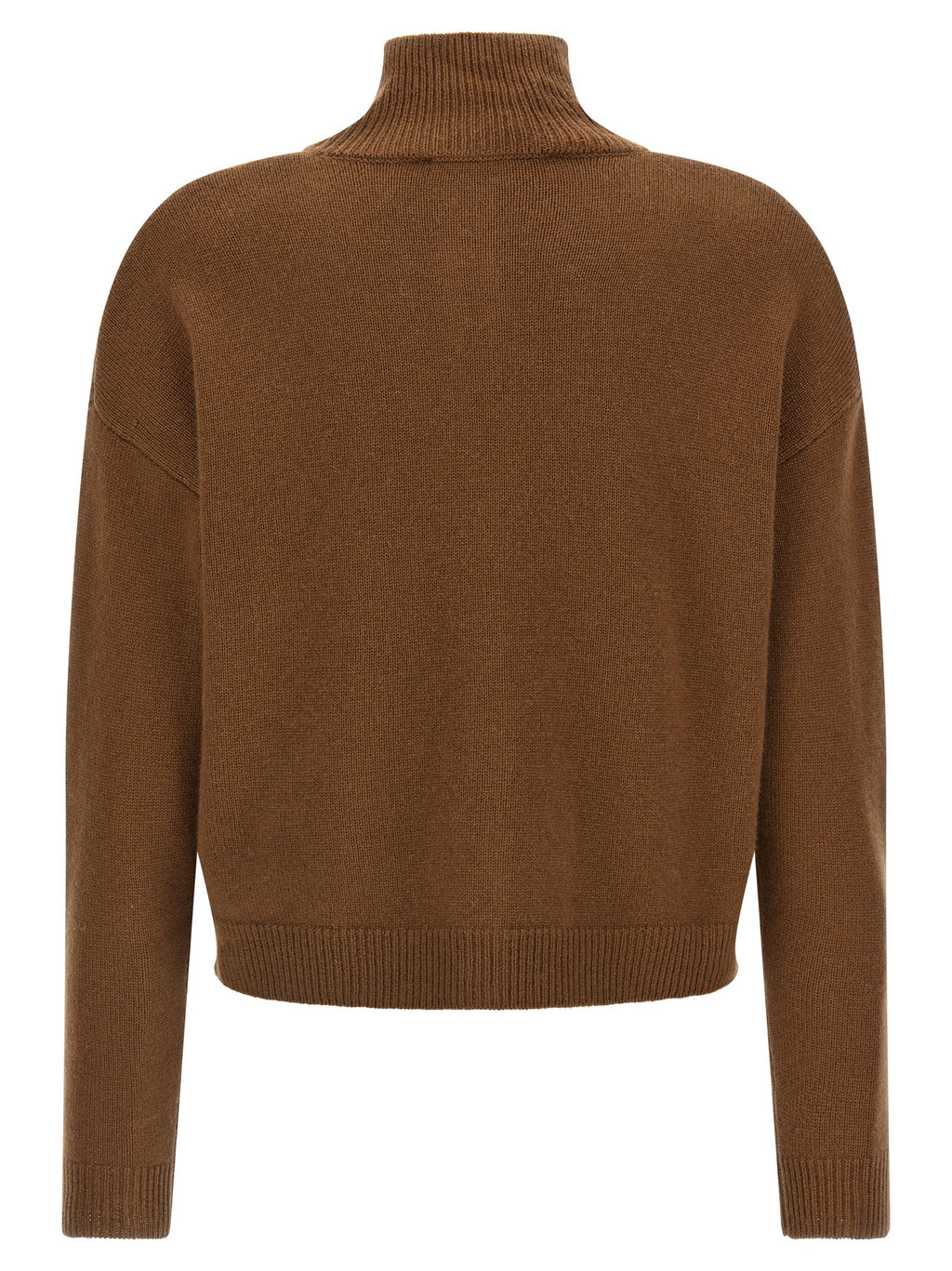 Max Mara Braune Strickjacke aus Wolle