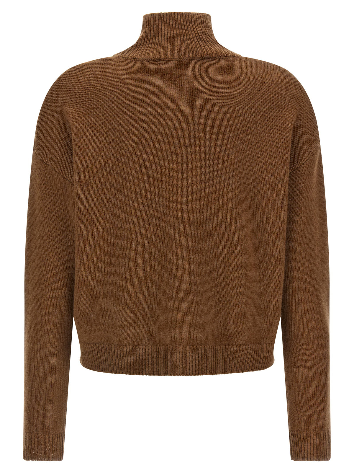 Max Mara Braune Strickjacke aus Wolle
