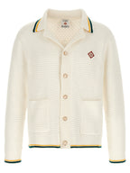 Casablanca Weiße Strickjacke