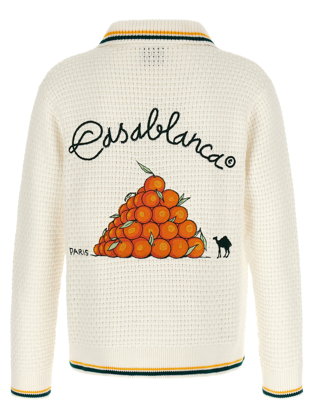 Casablanca Weiße Strickjacke