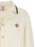 Casablanca Weiße Strickjacke