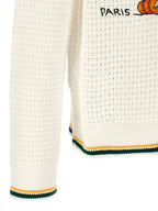 Casablanca Weiße Strickjacke