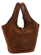 Polo Ralph Lauren Brauner Shopper aus Kalbsleder