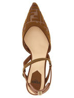 Fendi Braune Pumps