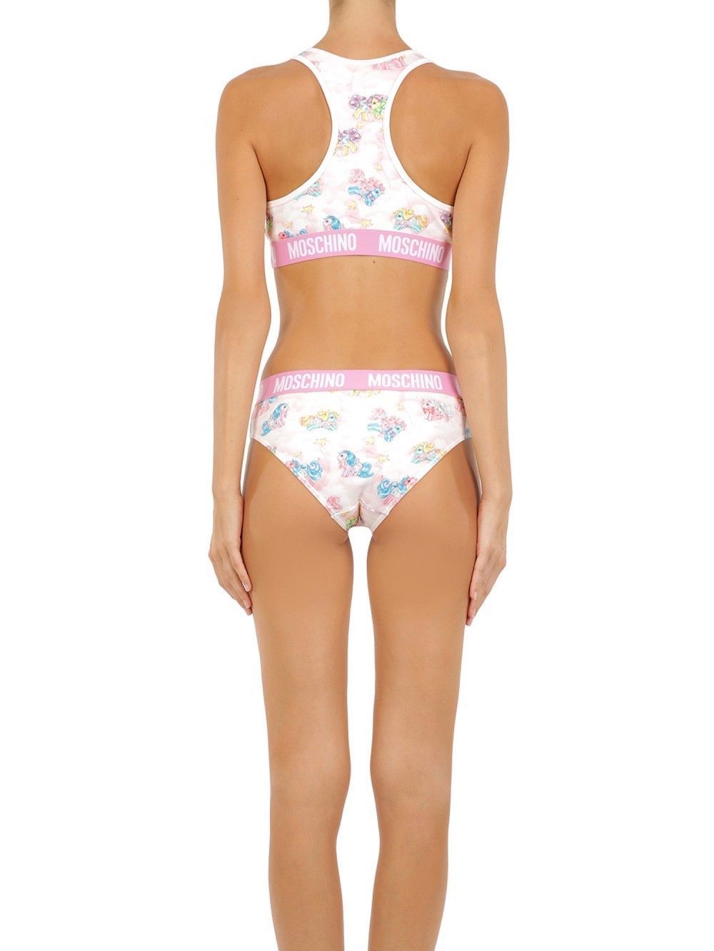 Weißer zweiteiliger Schlafanzug My Little Pony Bikini