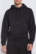 Elegantes Sweatshirt mit Kapuze aus dunkelblauer Baumwolle