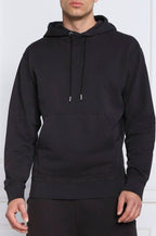 Elegantes Sweatshirt mit Kapuze aus dunkelblauer Baumwolle